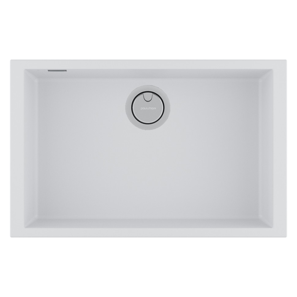 Мойка NEO CLASSIC 69, ACRYSTONE, PM966944-WH, WHITE, 690х443 мм, Paulmark