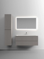 Тумба подвесная SANCOS Snob T 1195х445х500, c двумя ящиками оснащенными доводчиками, Doha Soft, арт.SNT120SM