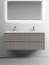 Тумба подвесная SANCOS Snob T 1195х445х500, c двумя ящиками оснащенными доводчиками, Doha Soft, арт.SNT120SM