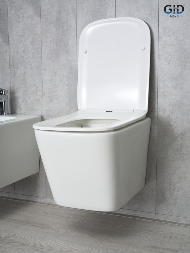 Унитаз подвесной Gid Tr2143 62257Y белый 49x34x36