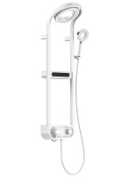 AQM 8004W Душевая система для душа с термостатом, Белый