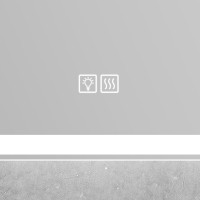 Зеркало BelBagno SPC-MAR-1400-800-LED-TCH-WARM