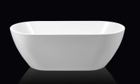 Акриловая ванна без перелива BELBAGNO BB70-1500-W0, 1500x750x570