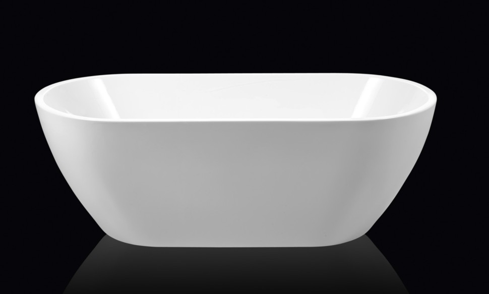Акриловая ванна без перелива BELBAGNO BB70-1500-W0, 1500x750x570