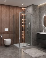 Душевой уголок CEZARES MOLVENO-AHF-31-120/80-C-CR-IV