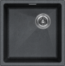 Мойка LUMI 45UNI-SKEW, IT-GRANIT, LU45SK-DG, графит, 455х440, Paulmark