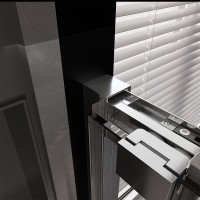 Душевой угол Veconi Premium Trento PTC-SP-30CH, 1400х1000x2000, хром, стекло прозрачное