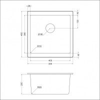 Мойка EMAR EMQ-1455.P EMQ-1455.P Барит