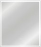 Зеркало STYLE LINE-шкаф "КВАРТЕТ 70*80" с подсветкой, сенсор на зеркале