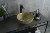 Раковина Gid Mnc488 54436 накладная под камень глянцевая 32x32x14