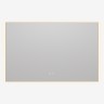 Зеркало Vincea LED VLM-4F120BG-2 1200х800 c сенсорным выключателем, антизапотевание, брашированное золото