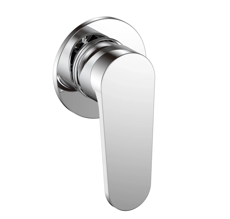 AQM8813CR Novara Встраиваемый смеситель в комплекте с внутр. частью, цвет хром