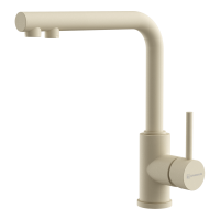 Смеситель для кухни Omoikiri Nakagawa 2 Plus-WH латунь/белый