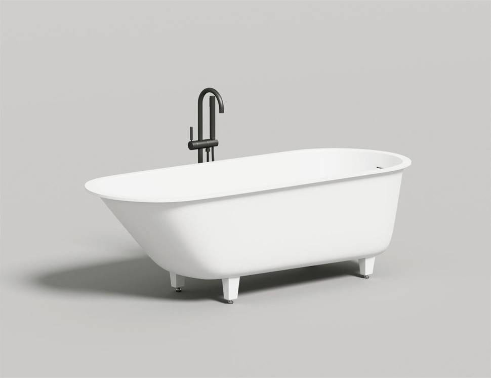 Ванна встраиваемая ORNELLA 170x70 KIT покраска по RAL полностью S-Stone Матовое