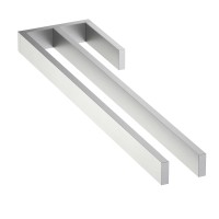 Полотенцедержатель двойной Timo Petruma 15252/13 никель