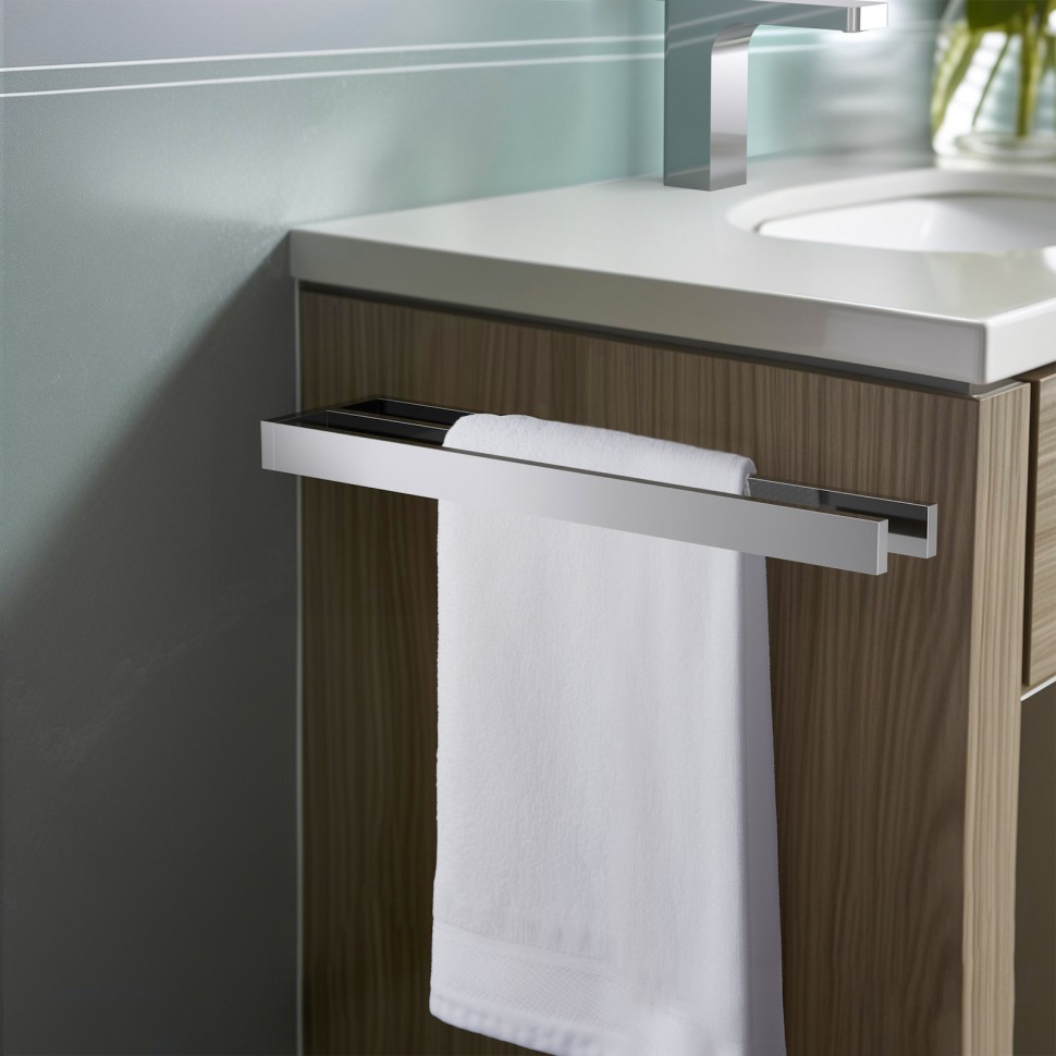 Полотенцедержатель двойной Timo Petruma 15252/13 никель