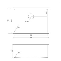 Мойка EMAR EMB-132 EMB-132 PVD Nano Satine