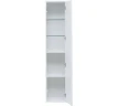 Шкафы-пенал Aquanet Lino (Flat) 35 белый глянец