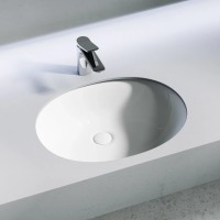 Раковина встраиваемая под столешницу CERAMICANOVA Element 520x380x150 мм, с крепежом и шаблоном для установки, арт. CN6076