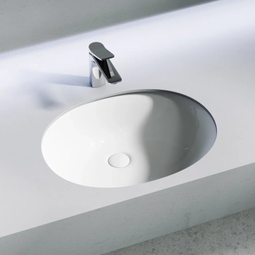 Раковина встраиваемая под столешницу CERAMICANOVA Element 520x380x150 мм, с крепежом и шаблоном для установки, арт. CN6076