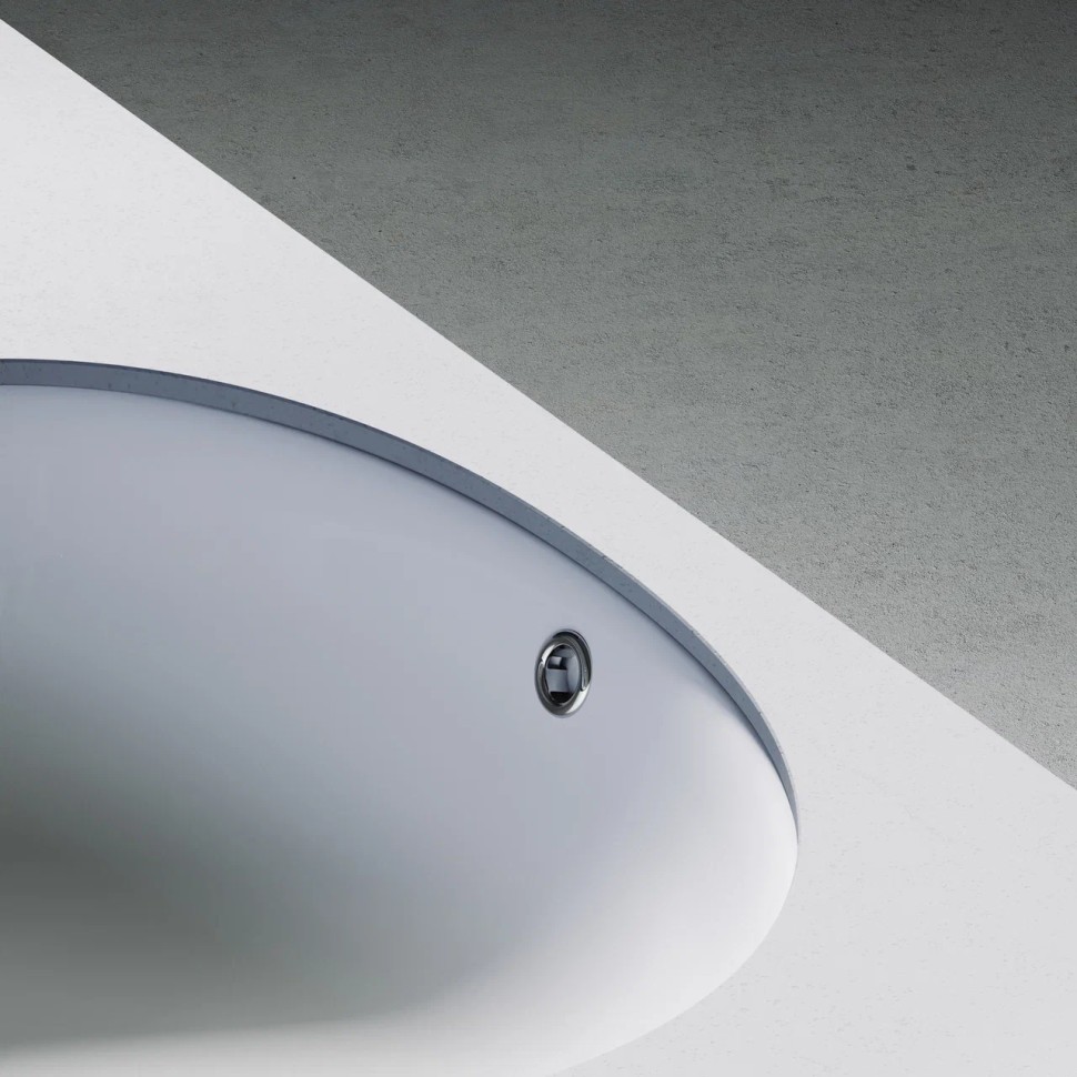Раковина встраиваемая под столешницу CERAMICANOVA Element 520x380x150 мм, с крепежом и шаблоном для установки, арт. CN6076