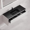 Тумба подвесная SANCOS Libra 1190х450х500, c двумя ящиками оснащенными доводчиками, белый глянец , арт. LB120-2W