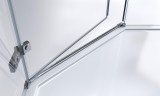 Душевой уголок BelBagno KRAFT-P-1-100-C-Cr-R