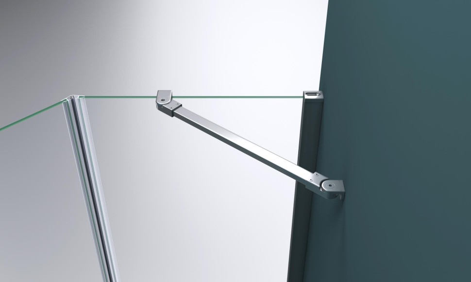 Душевой уголок BelBagno KRAFT-P-1-100-C-Cr-R