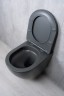 Унитаз подвесной Tornado Gid Tr2122TF-Dgm 62260Y серый матовый 49x36x36