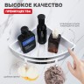 Полка для ванной комнаты угловая 205*205*55мм Raglo хром