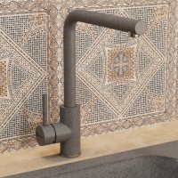 Смеситель для кухни Uperwood Quartz Premium UPD-04-03, серый