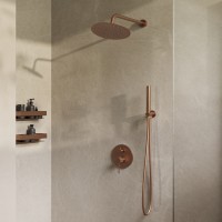 Душевой комплект Дизаер (Desire) VSFW-1D1BC встраиваемый, брашированная медь