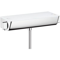 Термостат Hansgrohe Ecostat Select для душа, на 1 источник, настенный монтаж, цвет: белый/хром 13161400