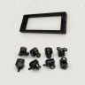 Душевой уголок RGW 110х100х185 см CL-48B CL-14B + Z-050-1B Прямоуг., Чёрный, Прозрачное, 5 мм Easy Clean (32094801-014)