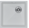 Мойка LUMI 45UNI-SKEW, IT-GRANIT, LU45SK-WH, белый, 455х440, Paulmark