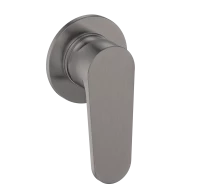 AQM8813GM Novara Встраиваемый смеситель в комплекте с внутр. частью, цвет металл