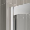 Душевая дверь BelBagno LUCE-BF-2-140-C-Cr