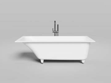 Ванна встраиваемая ORLANDA KIT 170x75 S-Stone Матовое