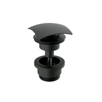 Донный клапан GRB VALVES 05055922 клик-клак, квадратный, вороненная сталь  