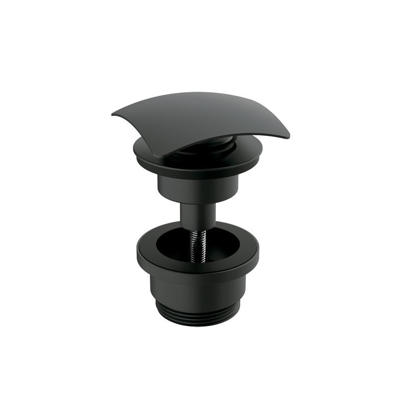 Донный клапан GRB VALVES 05055922 клик-клак, квадратный, вороненная сталь  