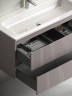Тумба подвесная SANCOS Snob T 995х445х500, c двумя ящиками оснащенными доводчиками, Doha Soft, арт.SNT100SM