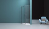 Душевой уголок BelBagno KRAFT-P-1-90-C-Cr-L