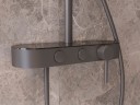 Душевая стойка VSFS-402GM, вороненая сталь