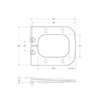 Крышка-сиденье BelBagno MARMI BB052SC