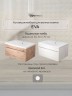 Тумба под раковину для ванной Uperwood Eva, 75 см, подвесная, Крафт Табачный, выдвижной ящик