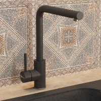 Смеситель для кухни Uperwood Quartz Premium UPD-04-04, черный