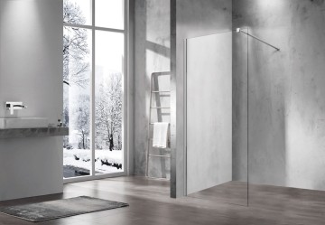 Душевая перегородка Волк-Ин (Walk-In) VSW-1H600CL, 600*2000, хром, стекло прозрачное