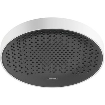 Верхний душ Hansgrohe Rainfinity, d=360 мм, 1 jеt, потолочный держателем, цвет: белый матовый 26231700
