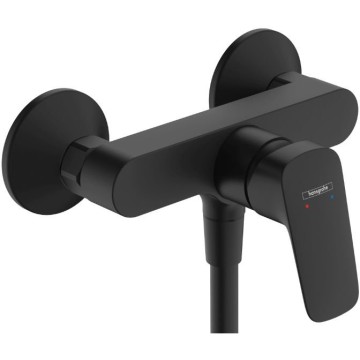 Смеситель Hansgrohe Logis для душа, настенный, цвет: черный матовый 71600670