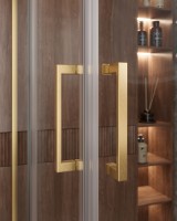 Душевой уголок CEZARES MOLVENO-AH-21-100+30-C-BORO-IV